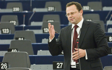 Andrzej Szejna w Parlamencie Europejskim, październik 2008 roku
