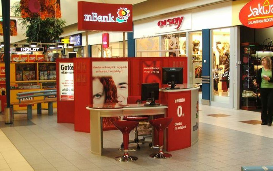 mKiosk w centrum handlowym