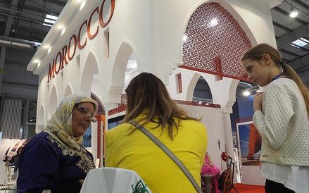 Maroko wyróżniało się jednym z największych stoisk na targach