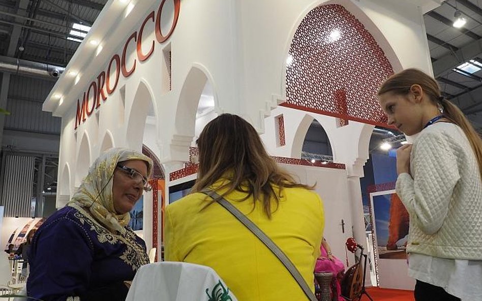 Maroko wyróżniało się jednym z największych stoisk na targach