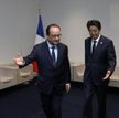 Shinzo Abe i Francois Hollande