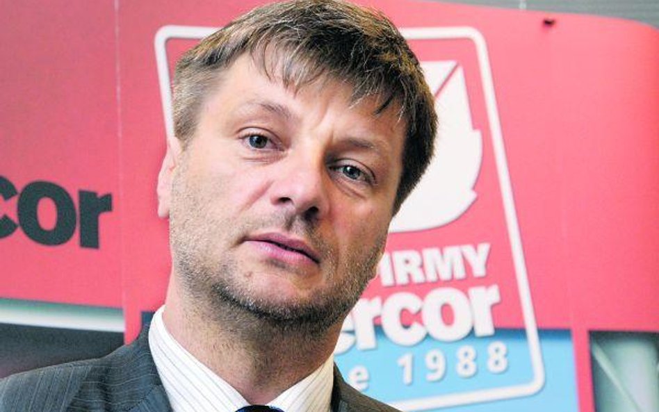Krzysztof Krempeć, prezes i wiodący akcjonariusz Mercora.
