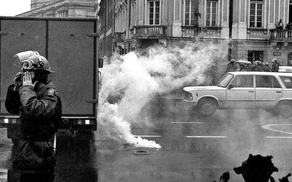 Zamieszki na Starym Mieście w Warszawie 3 maja 1982 r.