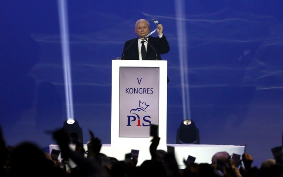 Prezes PiS Jarosław Kaczyński