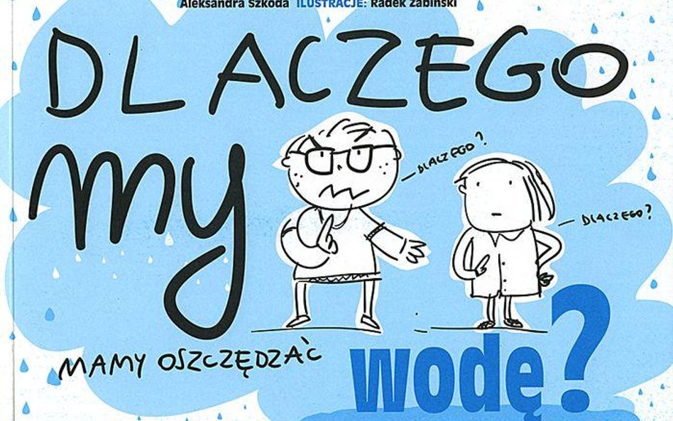 Książka wodna, białobłękitna