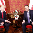 Wizyta prezydenta w Waszyngtonie. Wątpliwa gra na Trumpa