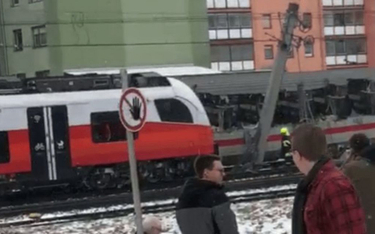 Zderzenie pociągów w Austrii. Są ranni