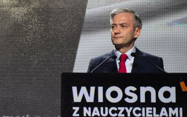 Biedroń wezwie innych liderów do debaty o programie. "Morawiecki i PiS chcą zrobić cyrk"