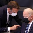 Emmanuel Macron i Joe Biden w czasie czerwcowego szczytu NATO w Brukseli
