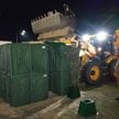 Saperzy budują posterunki w pobliżu przejść granicznych na granicy między Polską a Ukrainą