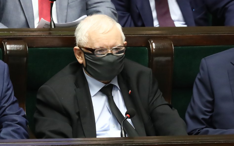 Wicepremier i prezes PiS Jarosław Kaczyński