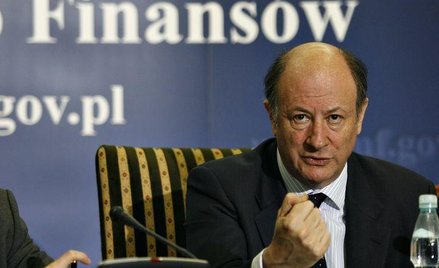 Minister finansów Jacek Rostowski