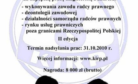 Konkurs o Nagrodę Prezesa KRRP