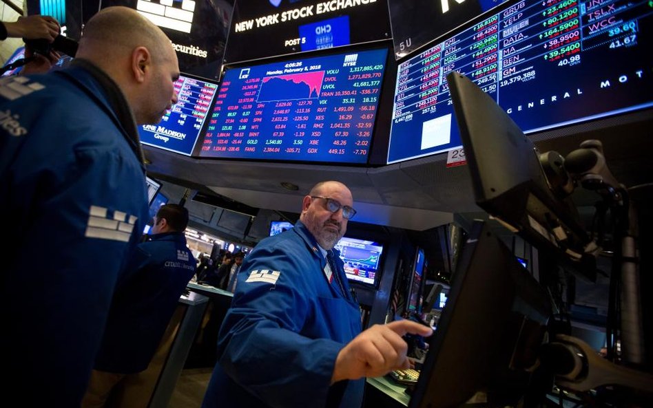 Przecena na Wall Street