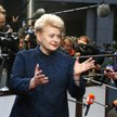 Prezydent Litwy Dalia Grybauskaite