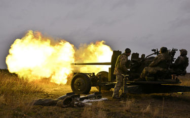 Nad polem bitwy przewagę ma ukraińska artyleria