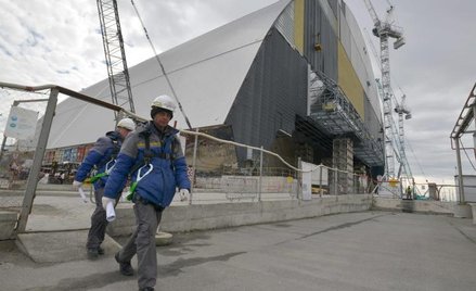 Czwarty blok elektrowni, w którym doszło do katastrofy, przykrywa dziś gigantyczna osłona