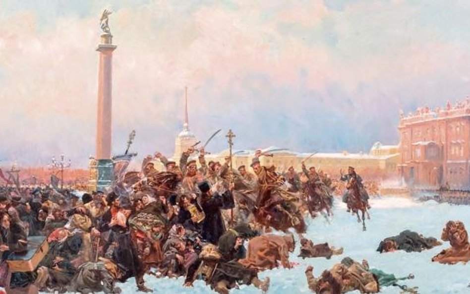 0d 320 tys. zł licytowany będzie obraz „Krwawa niedziela” Wojciecha Kossaka