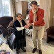 Wanda Traczyk Stawska i ambasador Niemiec Arndt Freytag von Loringhoven