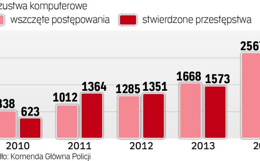 Liczba oszustw komputerowych z roku na rok rośnie. Utrudniają pracę organom ścigania