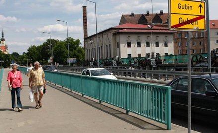 Most łączący polski Gubin z niemieckim Guben