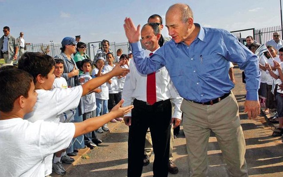 Ehud Olmert przed Annapolis