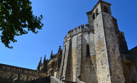 Convento de Cristo w Tomar, słynna charola – rotunda templariuszy z XII w.