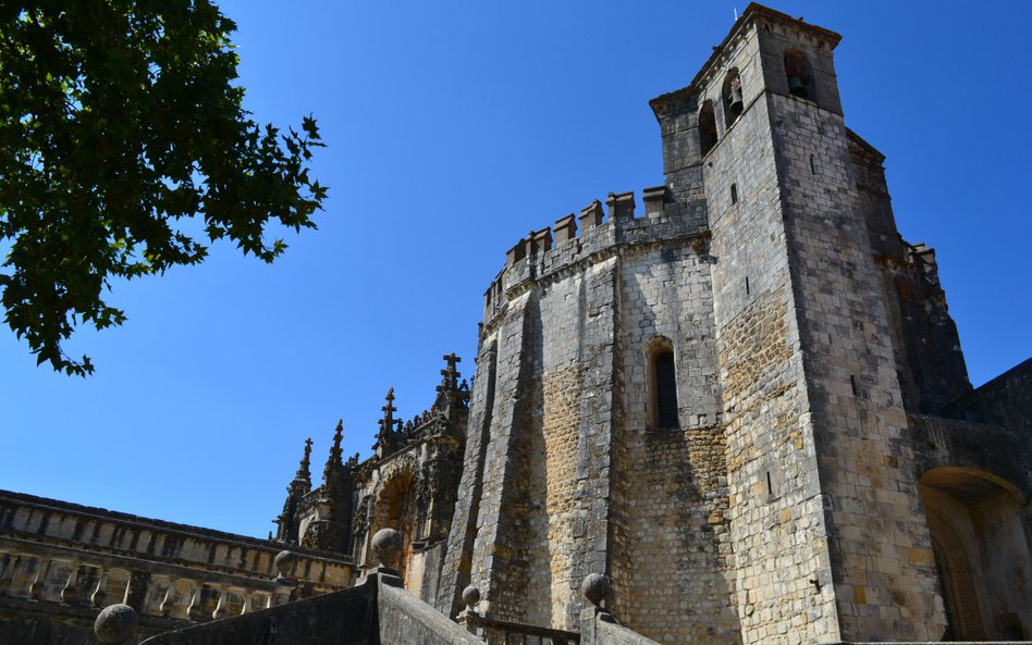 Convento de Cristo w Tomar, słynna charola – rotunda templariuszy z XII w.