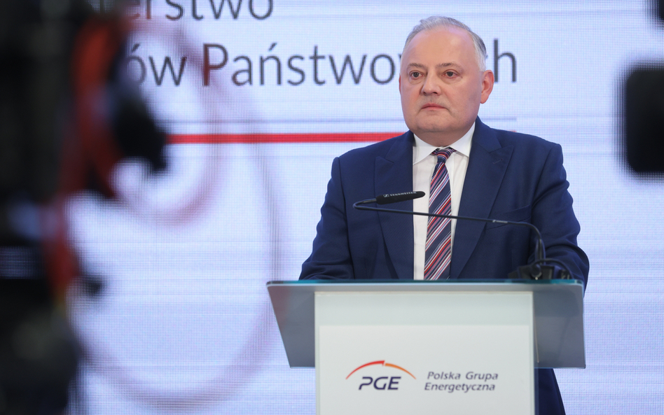 Wojciech Dąbrowski, prezes PGE