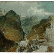 The Pic de l'Oeillette, Gorges du Guiers Mort, 1802 r.