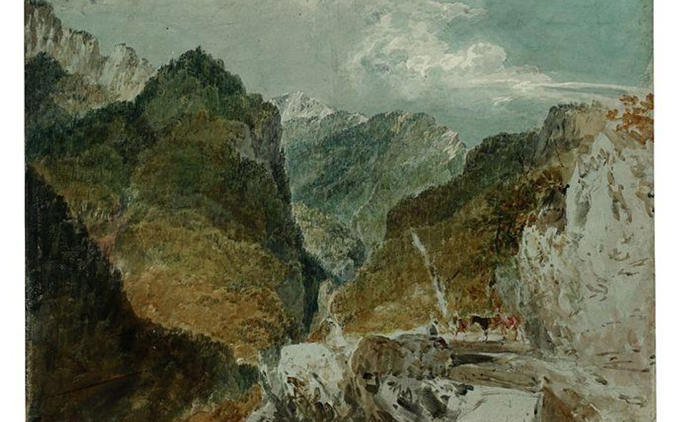 The Pic de l'Oeillette, Gorges du Guiers Mort, 1802 r.