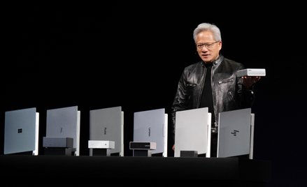 Jensen Huang, prezes koncernu Nvidia, dostarczy chipy na rynek PC. To ma być rewolucja w komputerach