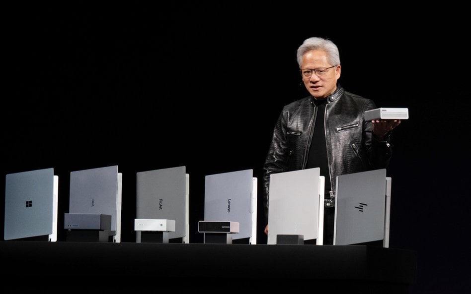Jensen Huang, prezes koncernu Nvidia, dostarczy chipy na rynek PC. To ma być rewolucja w komputerach