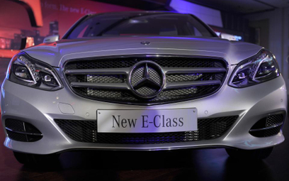 Nowy model samochodu marki Mercedes-Benz klasy E zaprezentowano w New Delhi