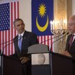 Prezydent USA Barack Obama i premier Malezji Najib Razak