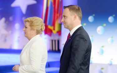 Inicjatywa Trójmorza to dziecko prezydentów Polski i Chorwacji Andrzeja Dudy i Kolindy Grabar-Kitaro