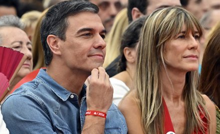 Pedro Sanchez i jego żona Begona
