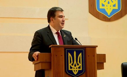 Micheil Saakaszwili w Odessie