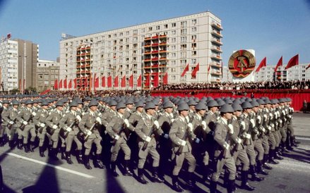 Piet den Blanken, wojskowa Parada Armii Ludowej w Berlinie z okazji 30-lecia NRD, 1979