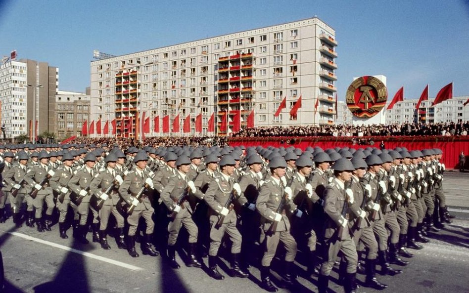 Piet den Blanken, wojskowa Parada Armii Ludowej w Berlinie z okazji 30-lecia NRD, 1979