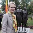 Monika Osiecka jest autorką pomnika Kobietom Powstania Warszawskiego na placu Krasińskich w Warszawi