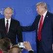 Władimir Putin i  Donald Trump  w bazie wojskowej Elmendorf-Richardson w Anchorage na Alasce, 15 sie
