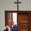 Krzyż nad wejściem do sali obrad Sejmu wisi od 1997 roku