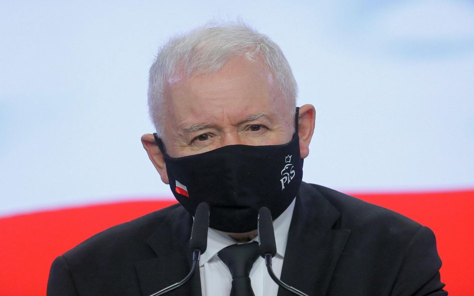 Prezes PiS Jarosław Kaczyński