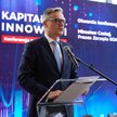Mirosław Czekaj, prezes Banku Gospodarstwa Krajowego, podczas konferencji „Kapitał dla innowacji”.