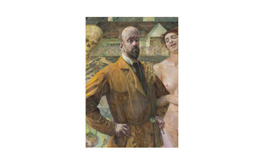Jacek Malczewski, autoportret „Życie i śmierć”, 1916.