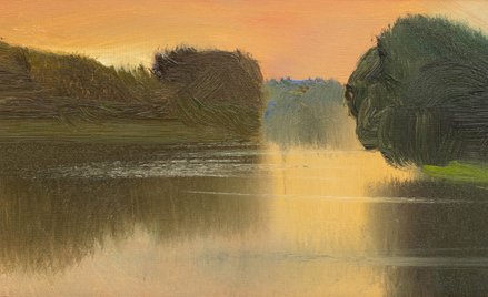 Systematycznie drożeją pejzaże Stanisława Baja.