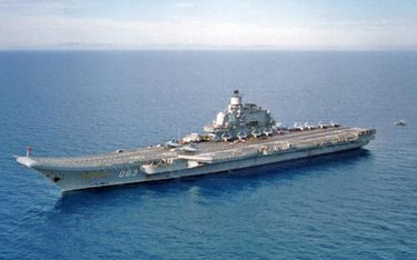 Na razie Rosja ma jeden lotniskowiec „Admirał Kuzniecow”. Fot./Wikipedia