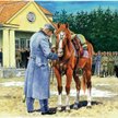 Ułani z 7. Pułku przyprowadzali na imieniny Józefa Piłsudskiego jego ulubioną Kasztankę, którą się o