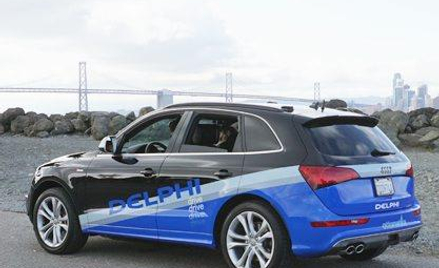 Podczas podróży testowym audi inżynierowie Delphi zarejestrowali trzy terabajty informacji